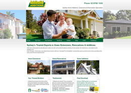 Addbuild's new website - designed by Stralia Web