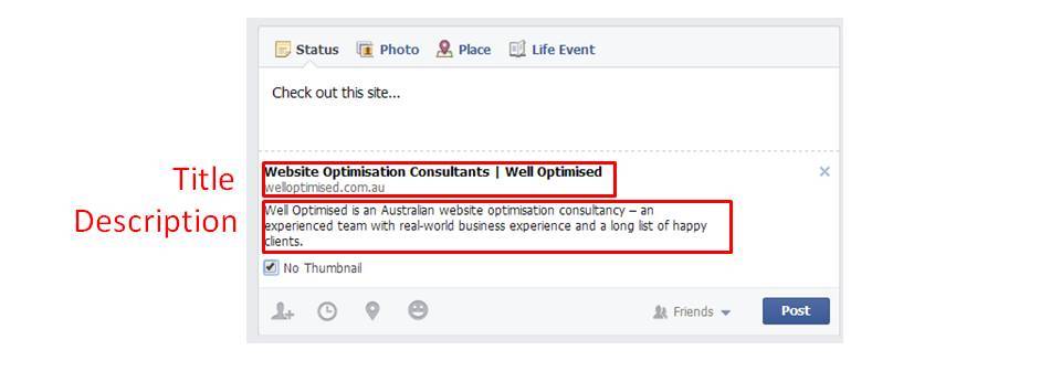 social media metadata optimisation