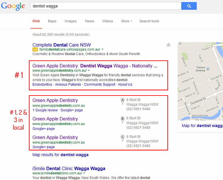 Local Search Results